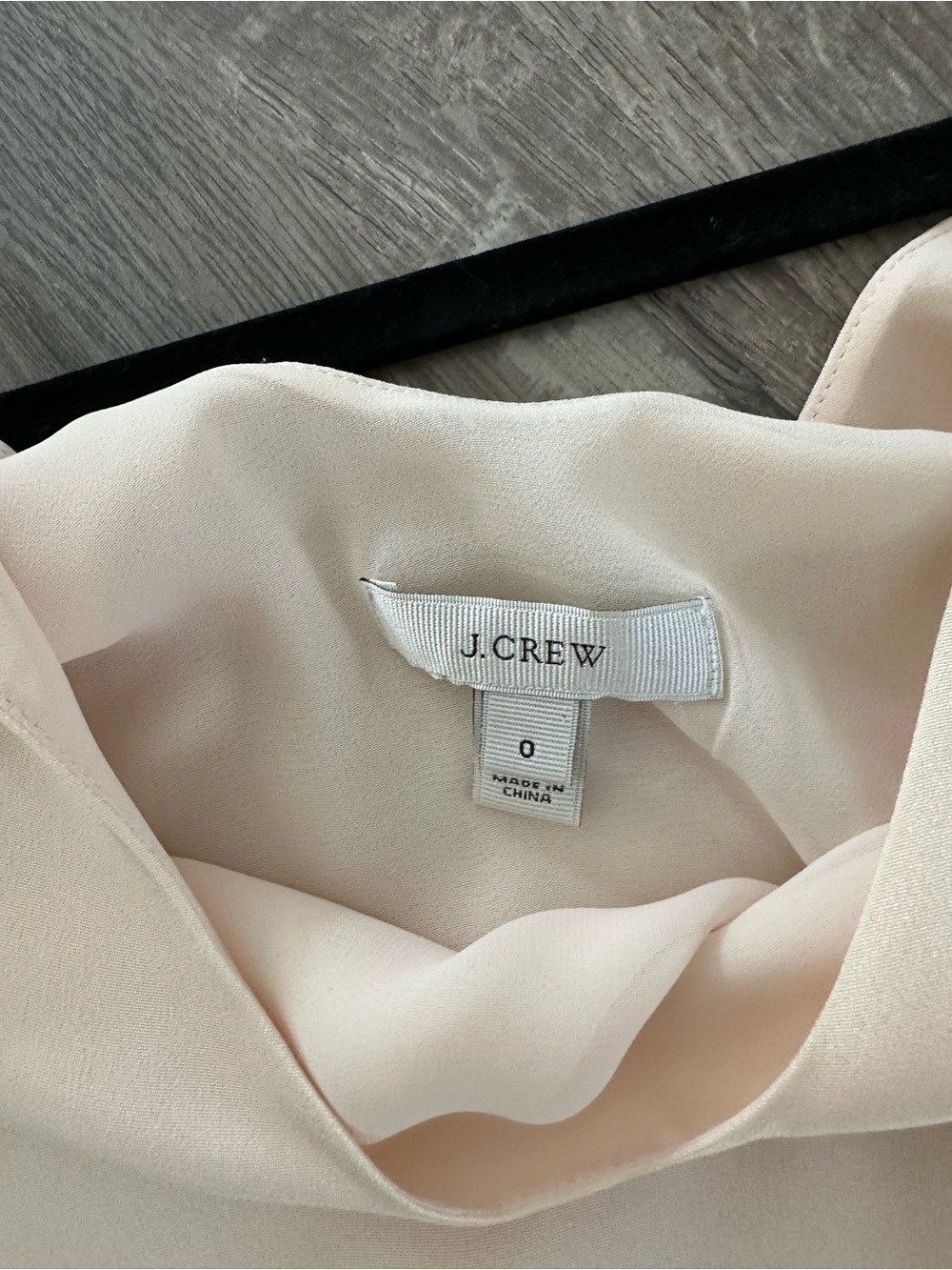 J.Crew Silk Blush V-Neck Sleeveless Tank Top - Picture 4 of 7